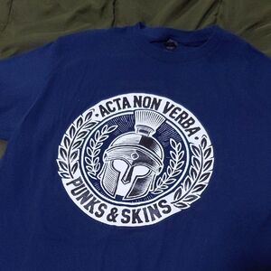 Acta Non Verba. Band T-shirt. Medium.